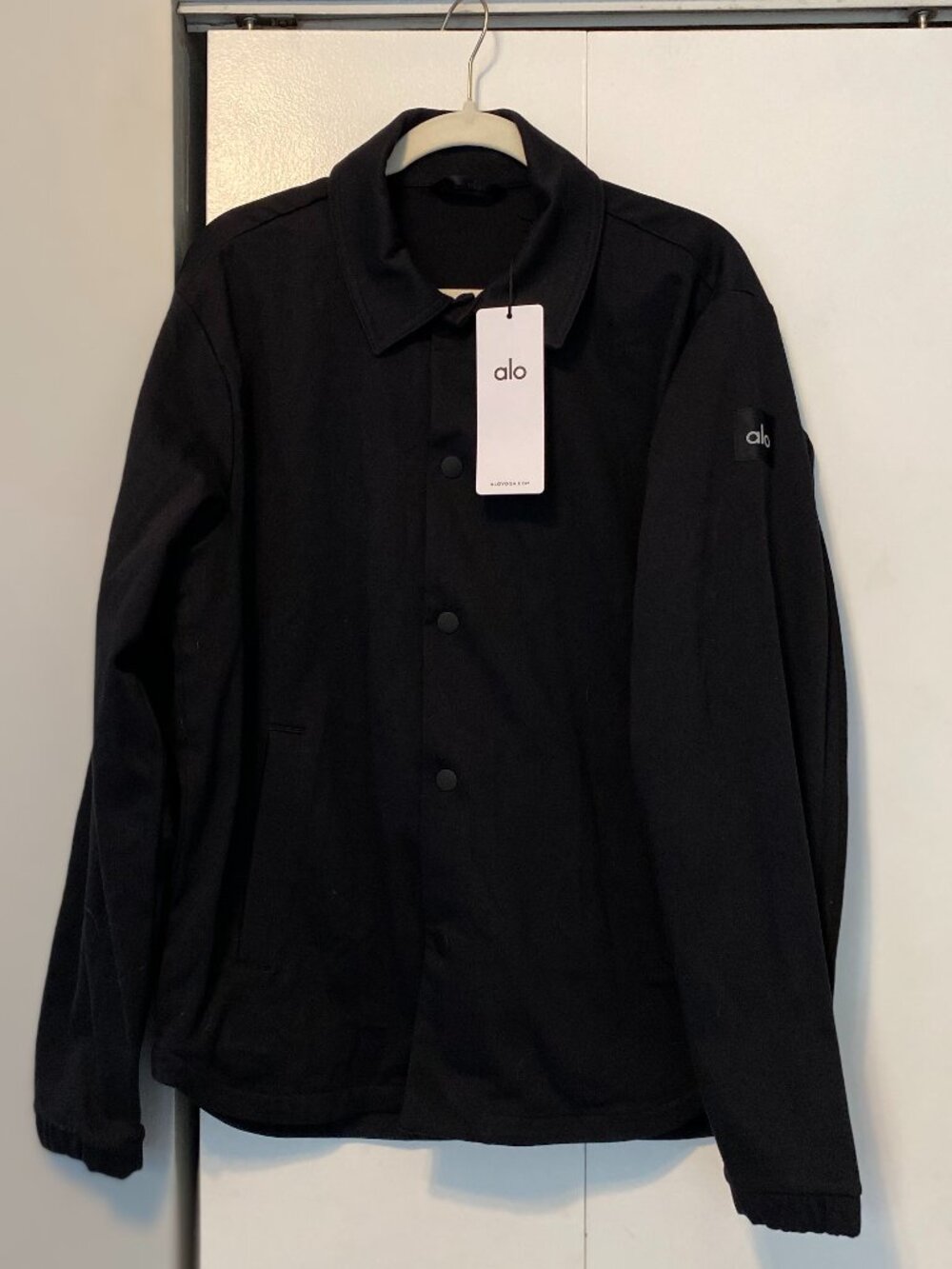 ALO Sueded Jacket | Black | Size S | NWT